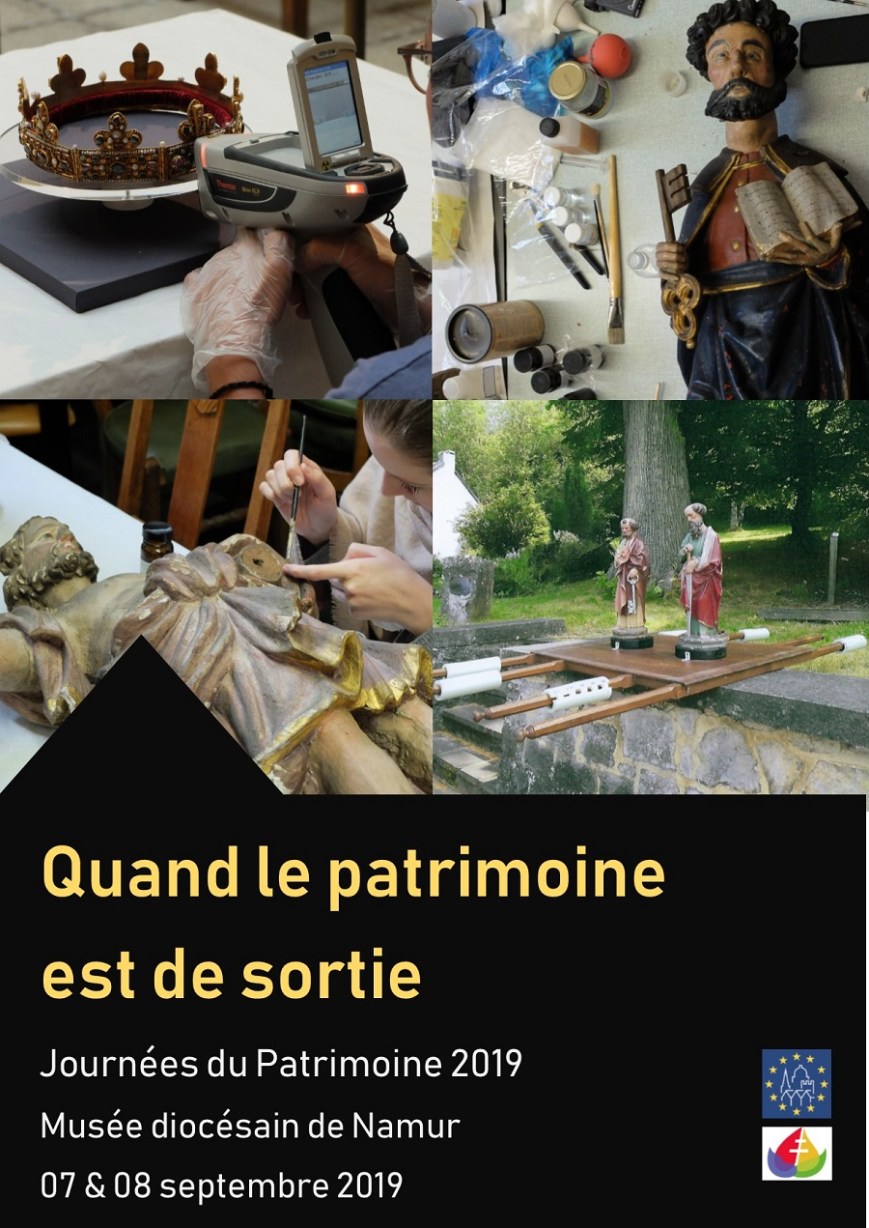 Affiche des journées du patrimoine 2019 − Musée diocésain de Namur