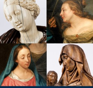 Visages féminins du musée diocésain de Namur, Michaelina Wautier, Sainte Anne, Vierge à l'Enfant